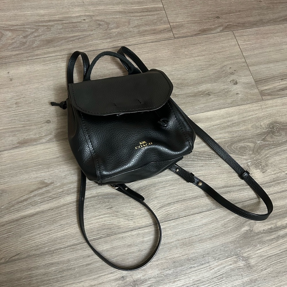 Coach mini backpack